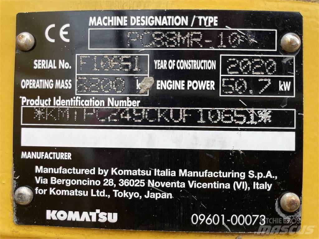 Komatsu PC88MR-10 Gravemaskiner på hjul