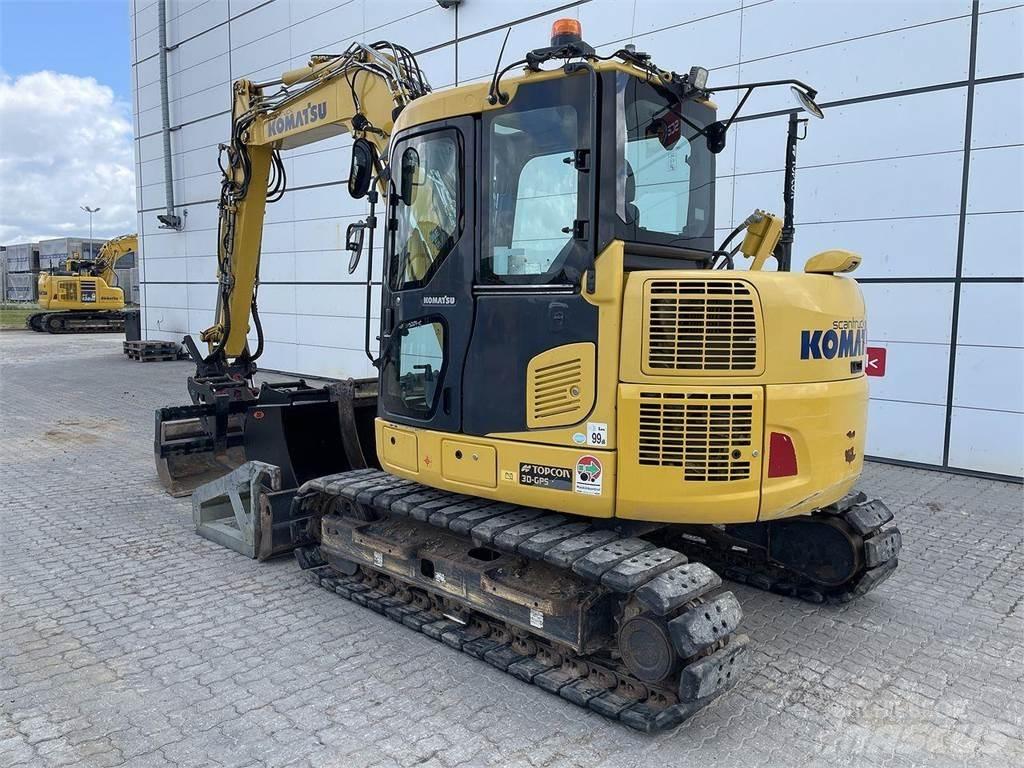 Komatsu PC88MR-10 Gravemaskiner på hjul