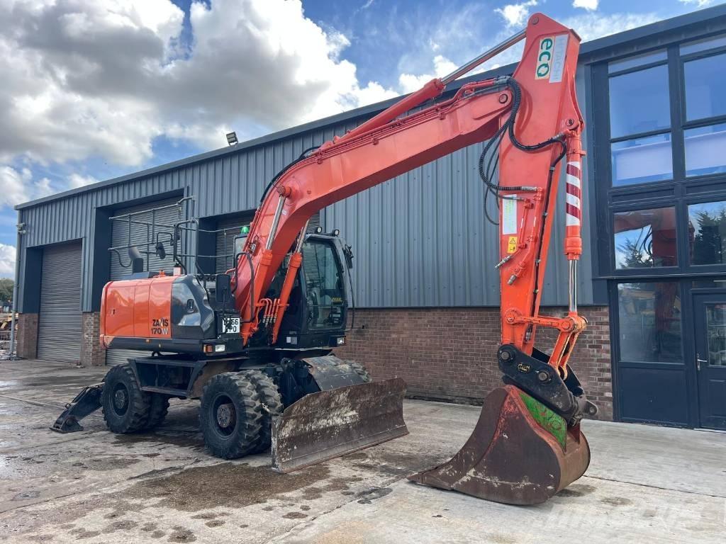 Hitachi ZW 170-5 Gravemaskiner på hjul
