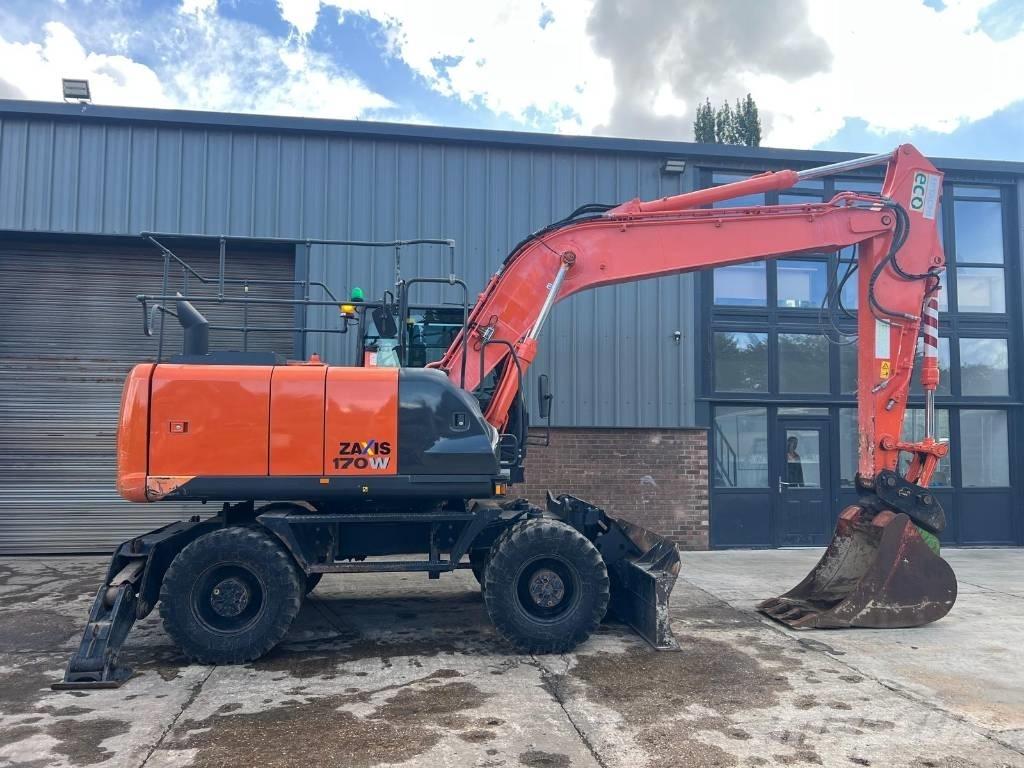 Hitachi ZW 170-5 Gravemaskiner på hjul
