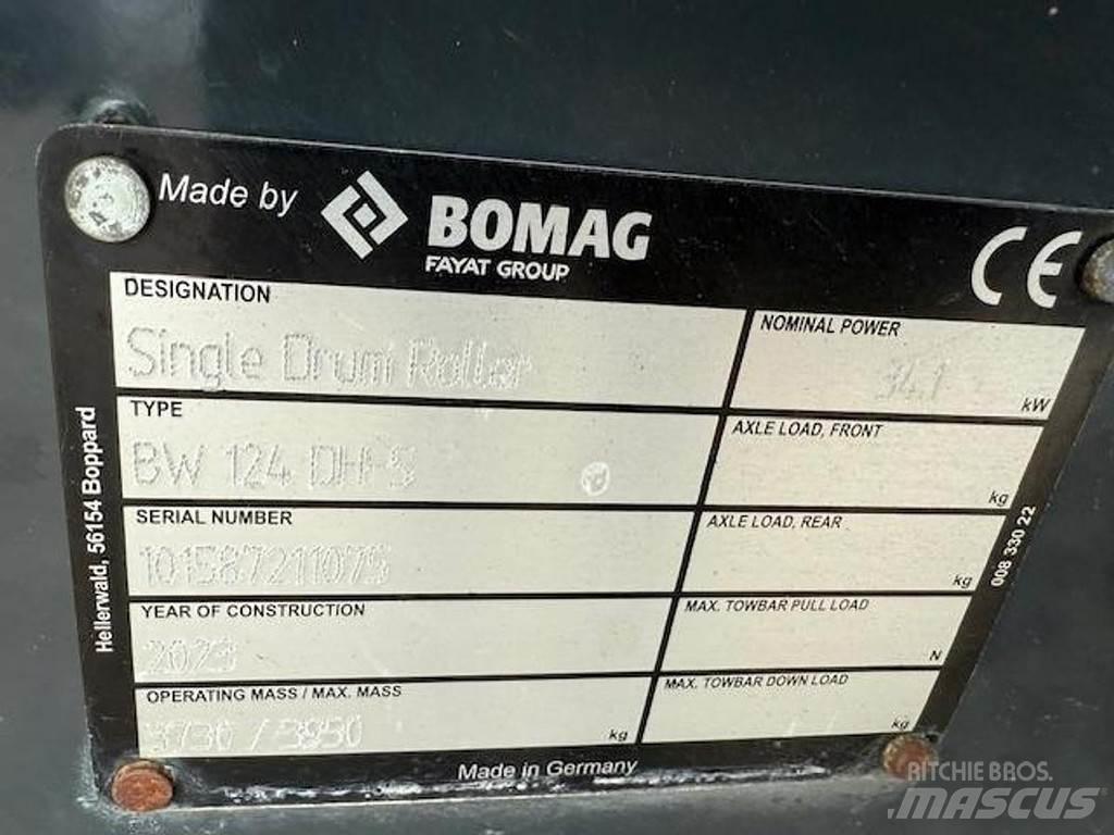 Bomag 124 DH-5 Enkelt tromle