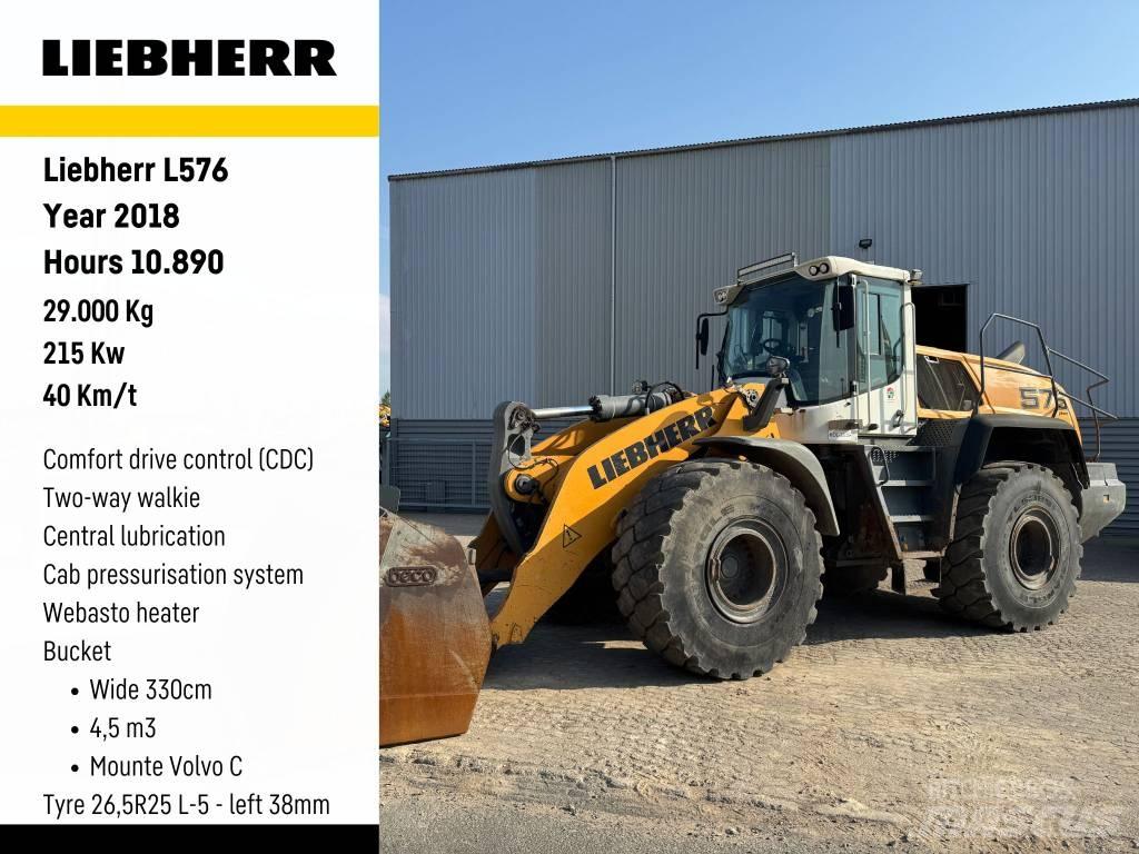Liebherr L 576 Læssemaskiner på hjul