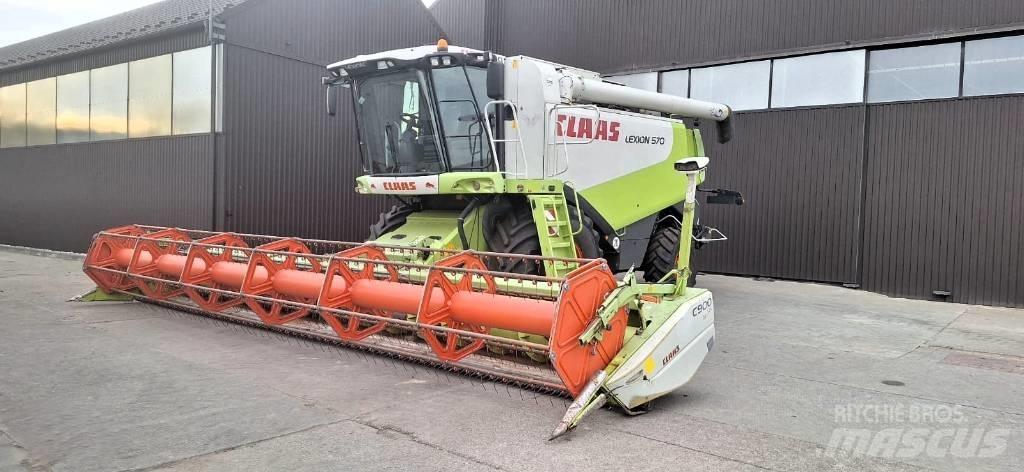 Claas Lexion 570 Mejetærskere