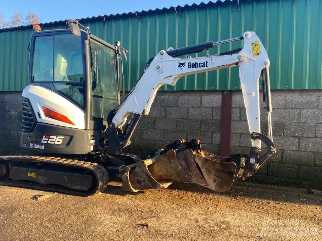 Bobcat E 26 Minigravemaskiner