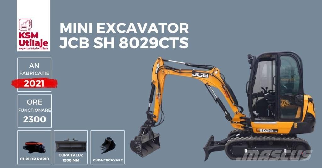 JCB 8029 CTS Minigravemaskiner