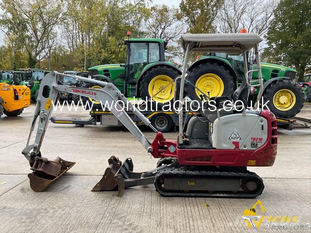 Takeuchi TB 216 Minigravemaskiner