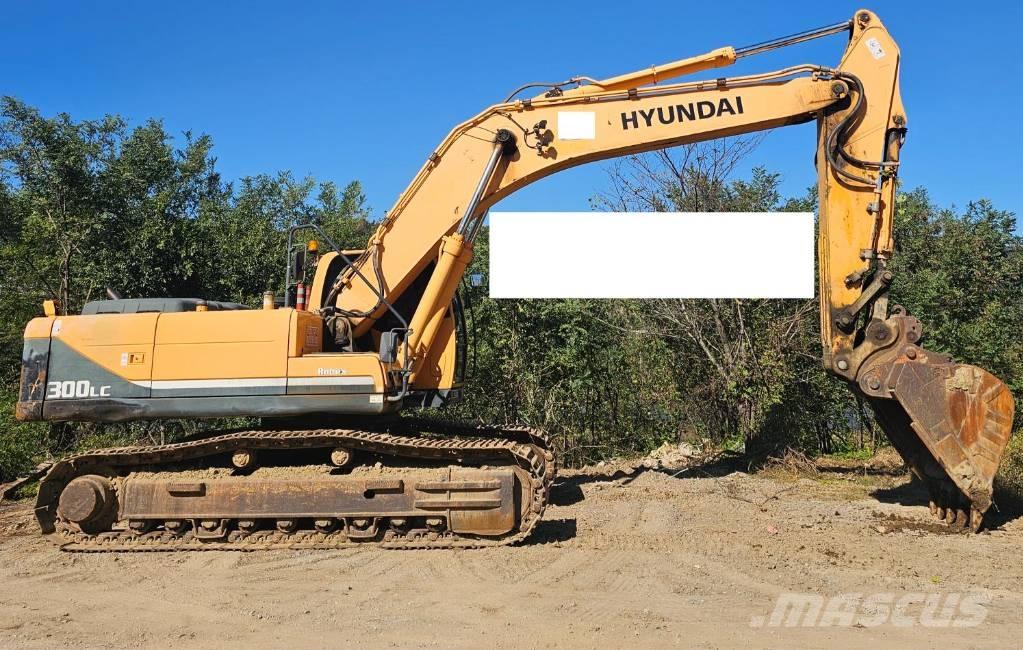 Hyundai Robex 300 LC Gravemaskiner på larvebånd