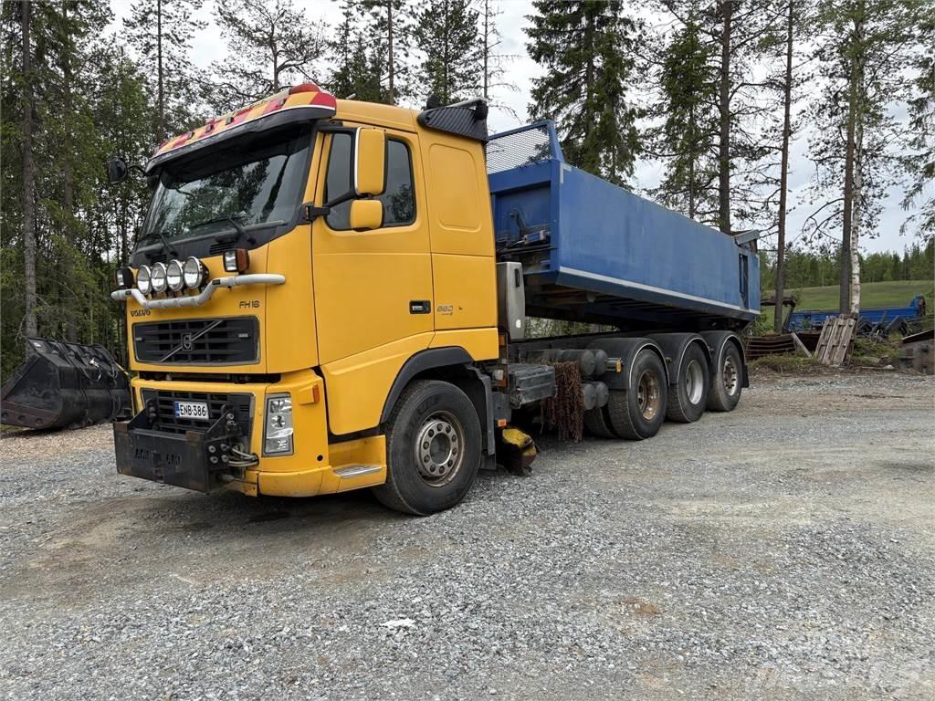 Volvo FH16 660 8*4 Lastbiler med tip