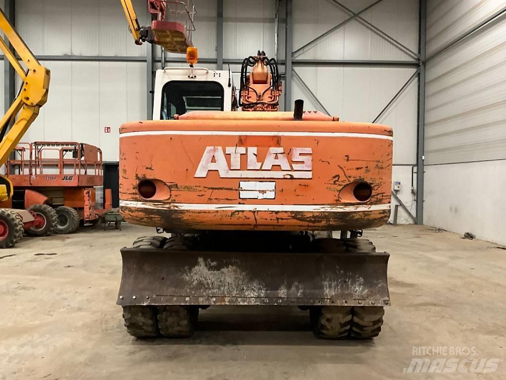 Atlas 1404 Gravemaskiner på hjul