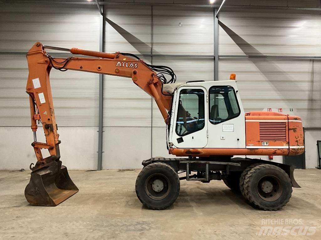Atlas 1404 Gravemaskiner på hjul