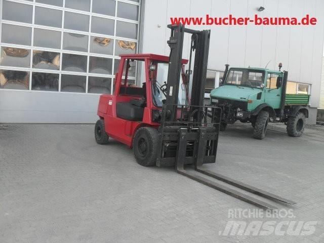 Mitsubishi GP50K LPG gaffeltrucks