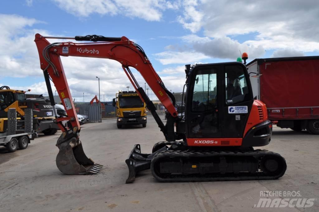 Kubota KX 085-5 Minigravemaskiner