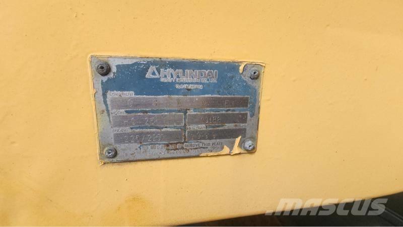 Hyundai HC 25 Kraner på larvebånd