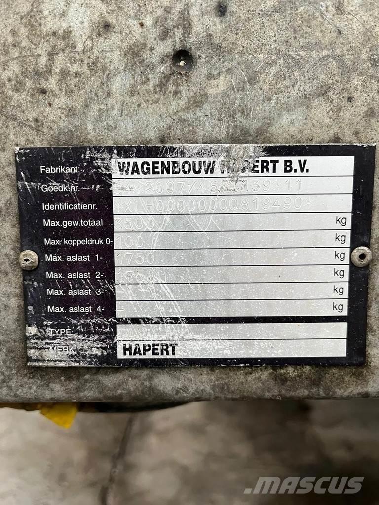 Hapert LF2 Anhænger til Autotransport