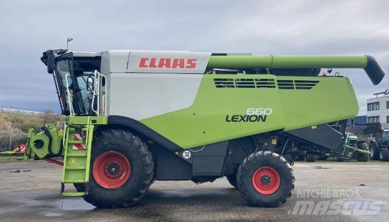 CLAAS LEXION 660 Mejetærskere
