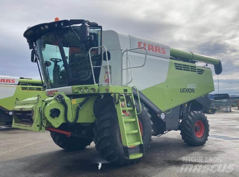 CLAAS LEXION 660 Mejetærskere