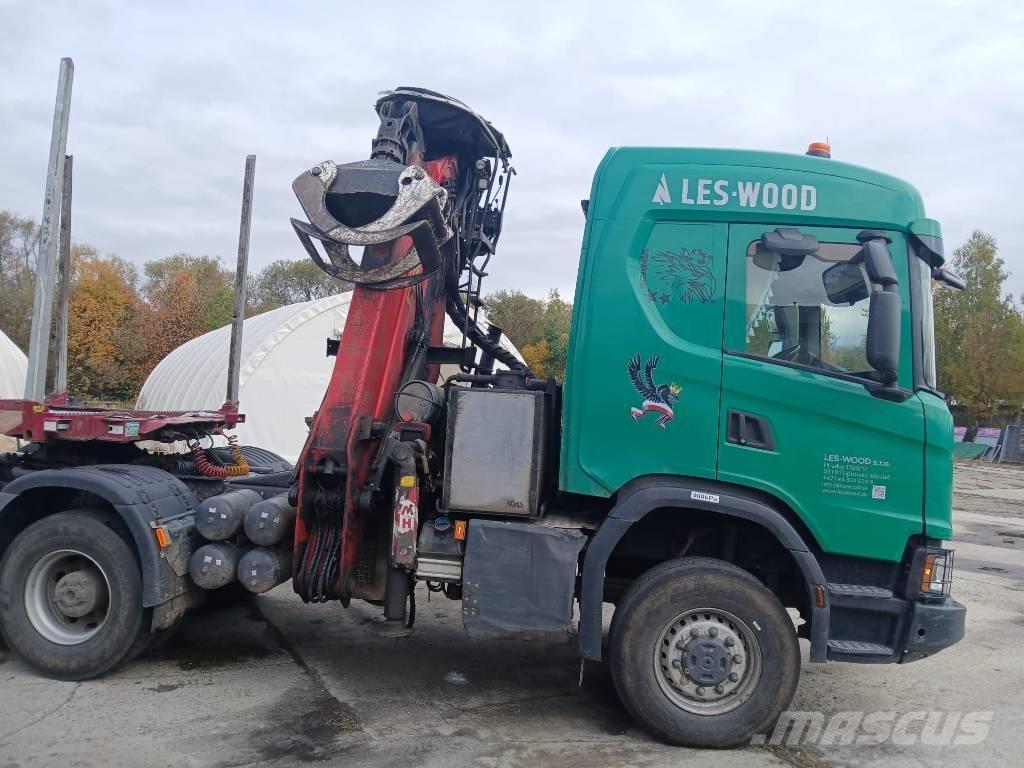 Scania G 500 XT Tømmertransport