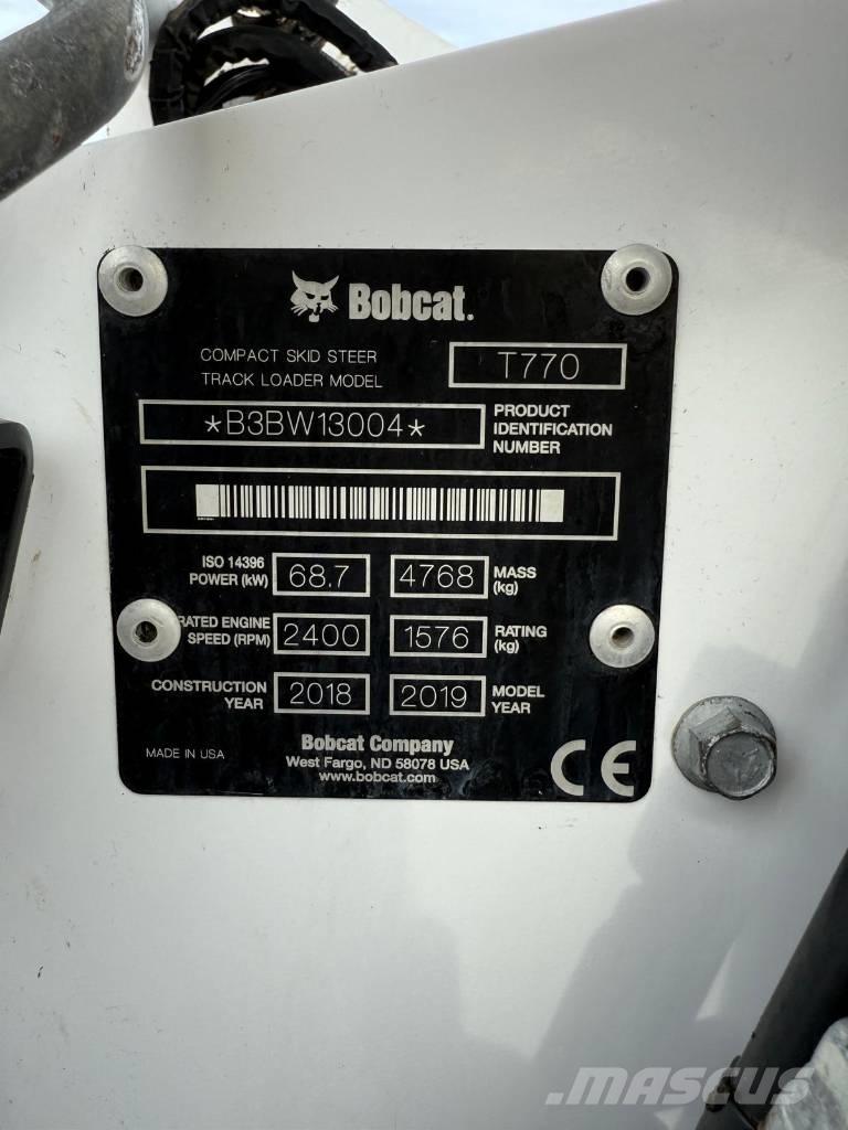 Bobcat T 770 Larvebåndslæssere