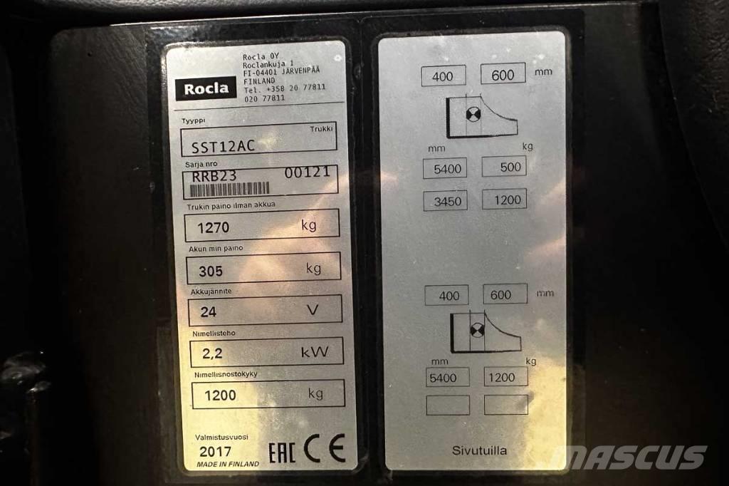 Rocla SST 12 AC Selvkørende stablere