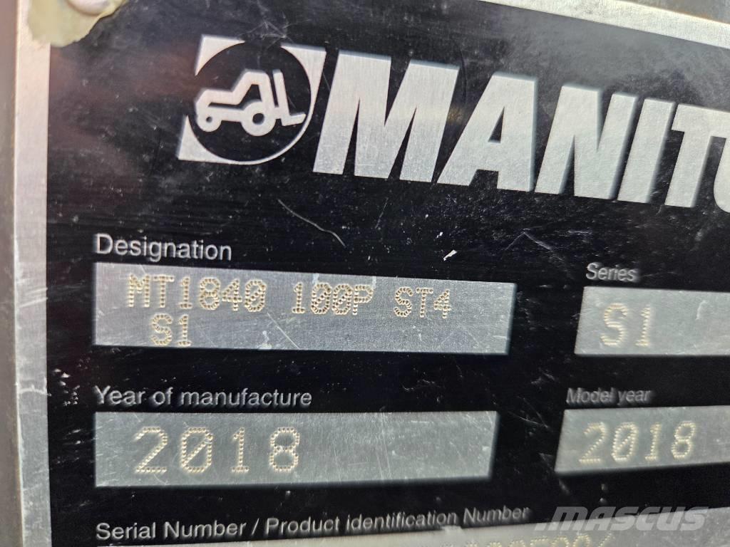 Manitou MT 1840 Teleskoplæssere