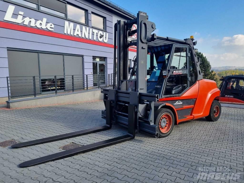 Linde H80T 1100 LPG gaffeltrucks