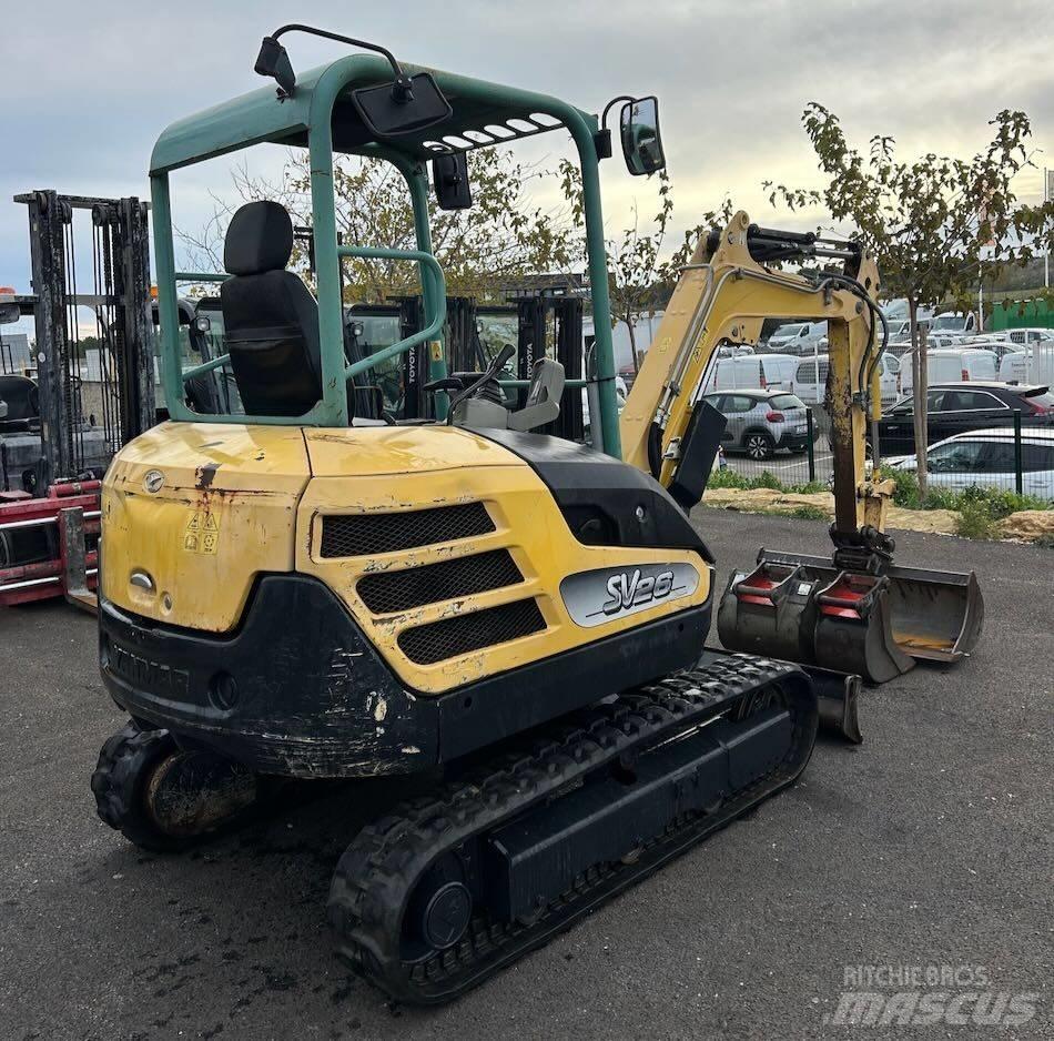 Yanmar SV 26 Minigravemaskiner