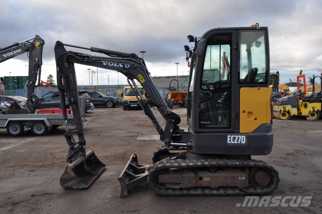 Volvo EC 27 D Minigravemaskiner