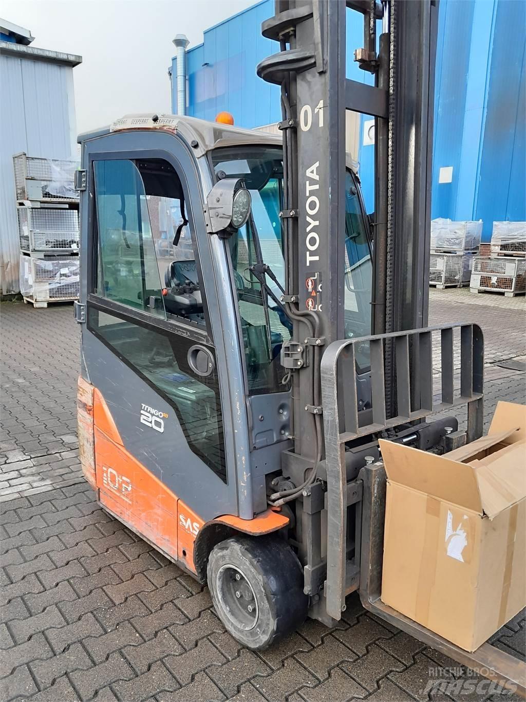 Toyota 8FBE20T El gaffeltrucks