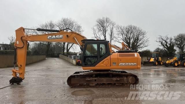 CASE CX 210 C Gravemaskiner på larvebånd
