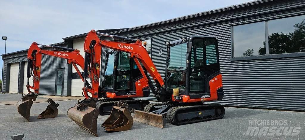 Kubota KX027-4 Minigravemaskiner