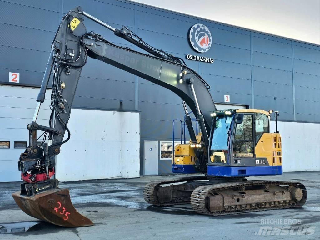 Volvo ECR 235 EL Gravemaskiner på larvebånd