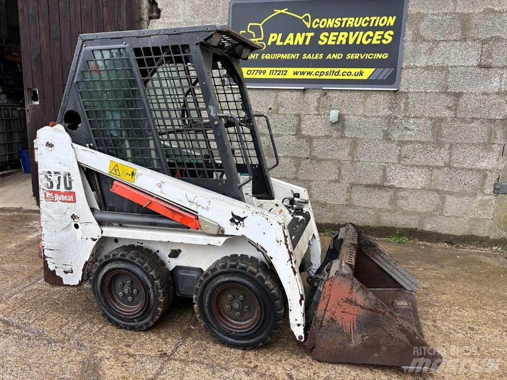 Bobcat S 70 Minilæsser - skridstyret
