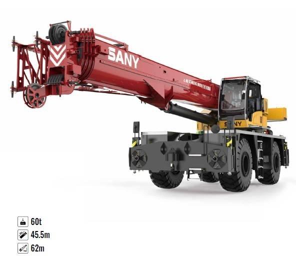 Sany SRE600 Kraner til hårdt terræn