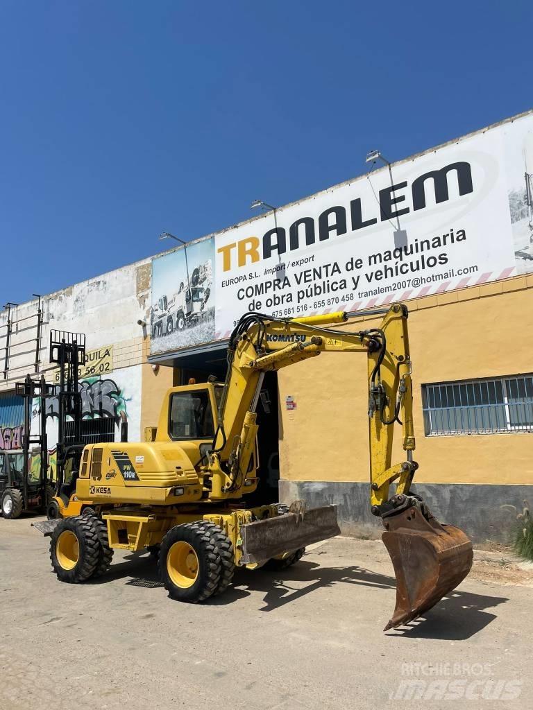Komatsu PW 110 Gravemaskiner på hjul