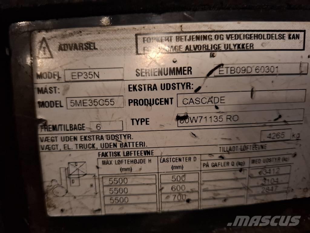 CAT EP35N El gaffeltrucks