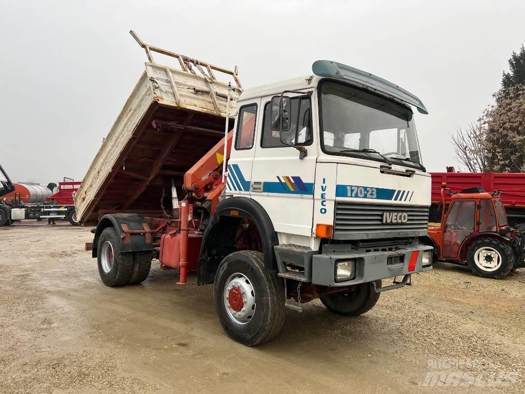 Iveco Magirus 170-23 Lastbiler med tip