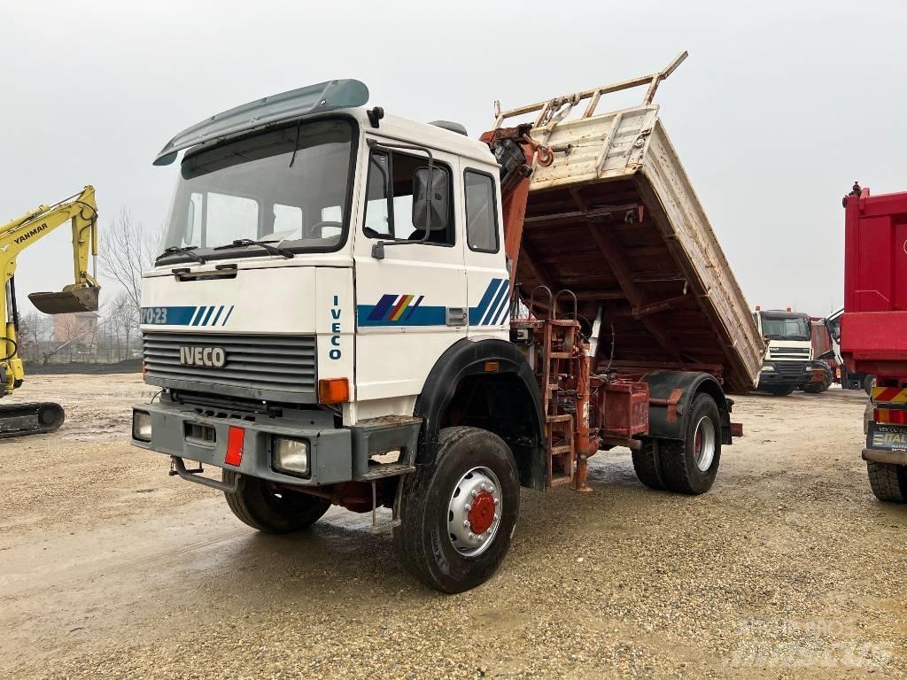 Iveco Magirus 170-23 Lastbiler med tip