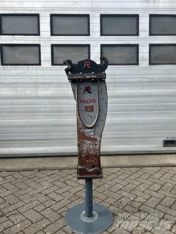 Pladdet PDH20S Hydraulik / Trykluft hammere