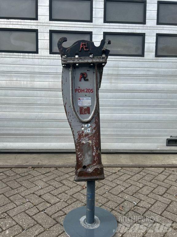 Pladdet PDH20S Hydraulik / Trykluft hammere