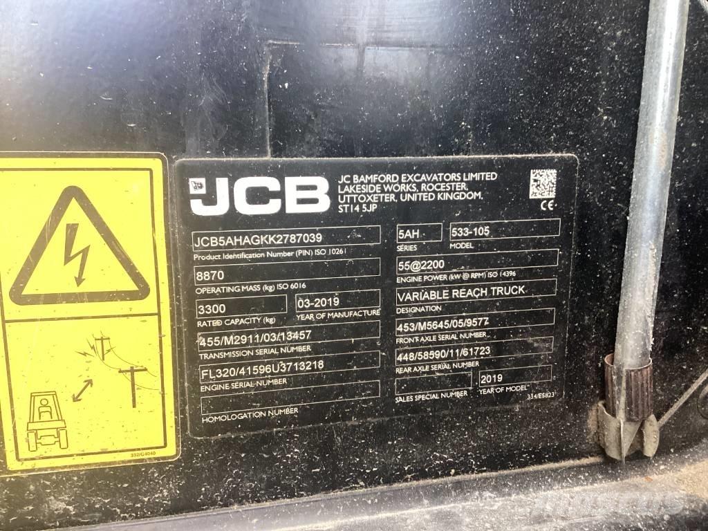 JCB 533-105 Teleskoplæssere