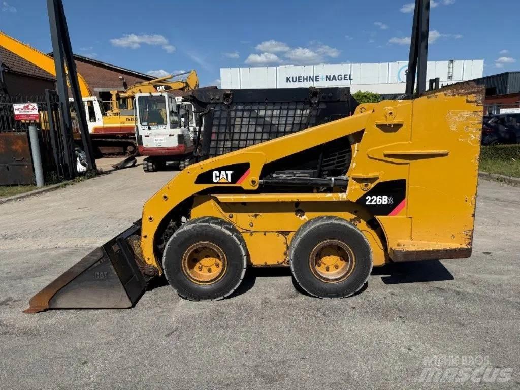 CAT 226B3 Turbo Minilæsser - skridstyret