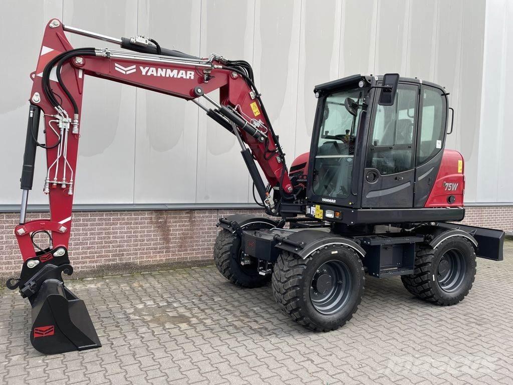 Yanmar B75W Gravemaskiner på hjul