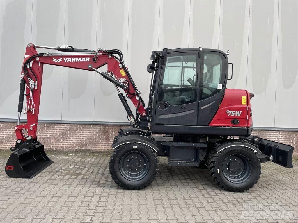Yanmar B75W Gravemaskiner på hjul