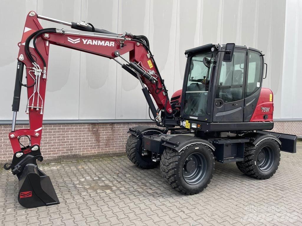 Yanmar B75W Gravemaskiner på hjul