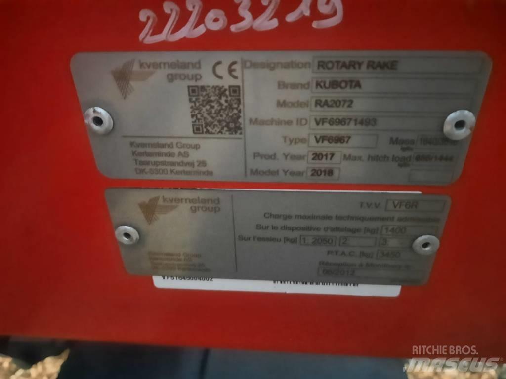 Kubota RA2072 River og høvendere