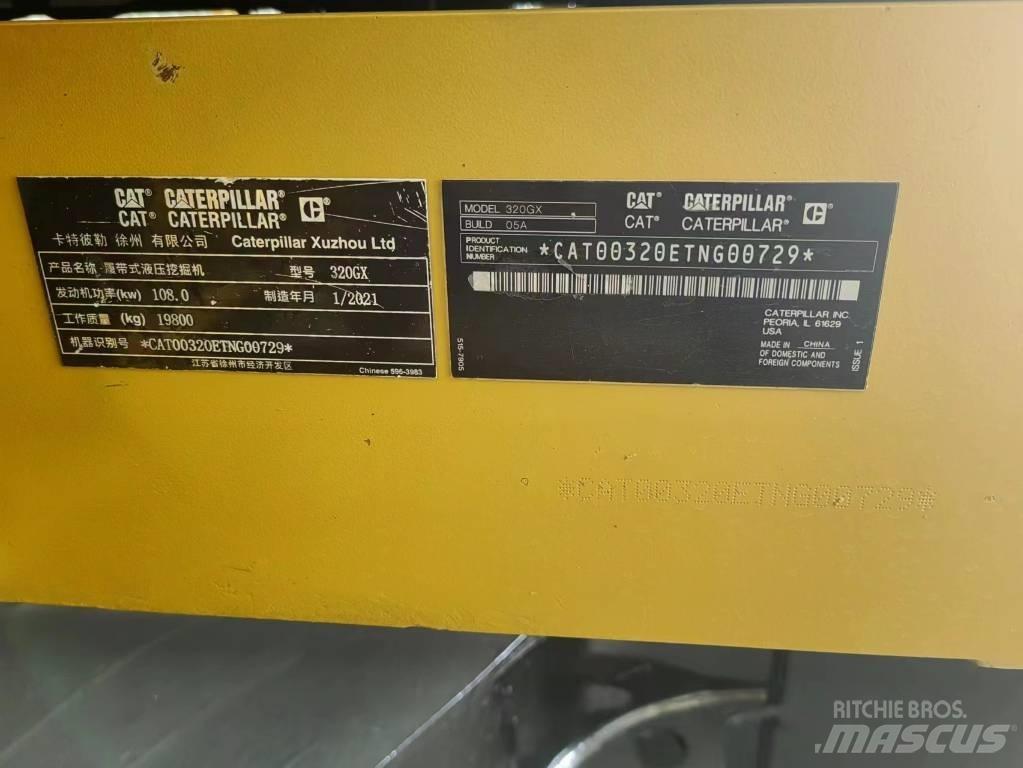 CAT 320GX Gravemaskiner på larvebånd