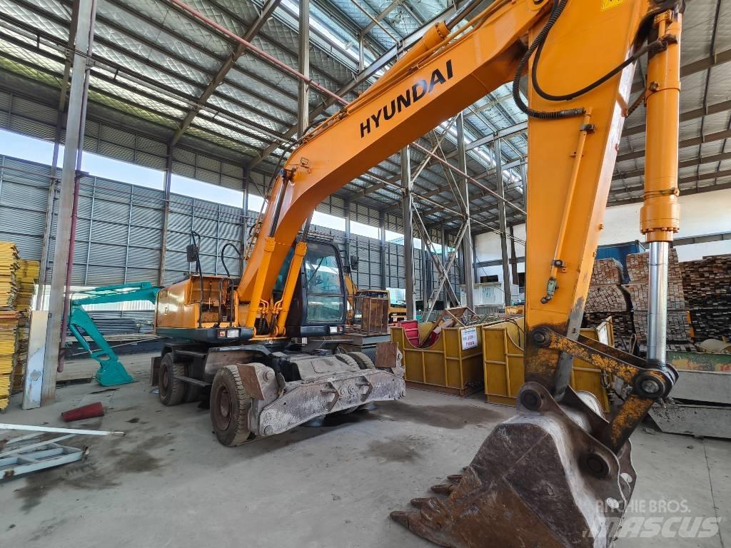 Hyundai R210w-7 Gravemaskiner på hjul