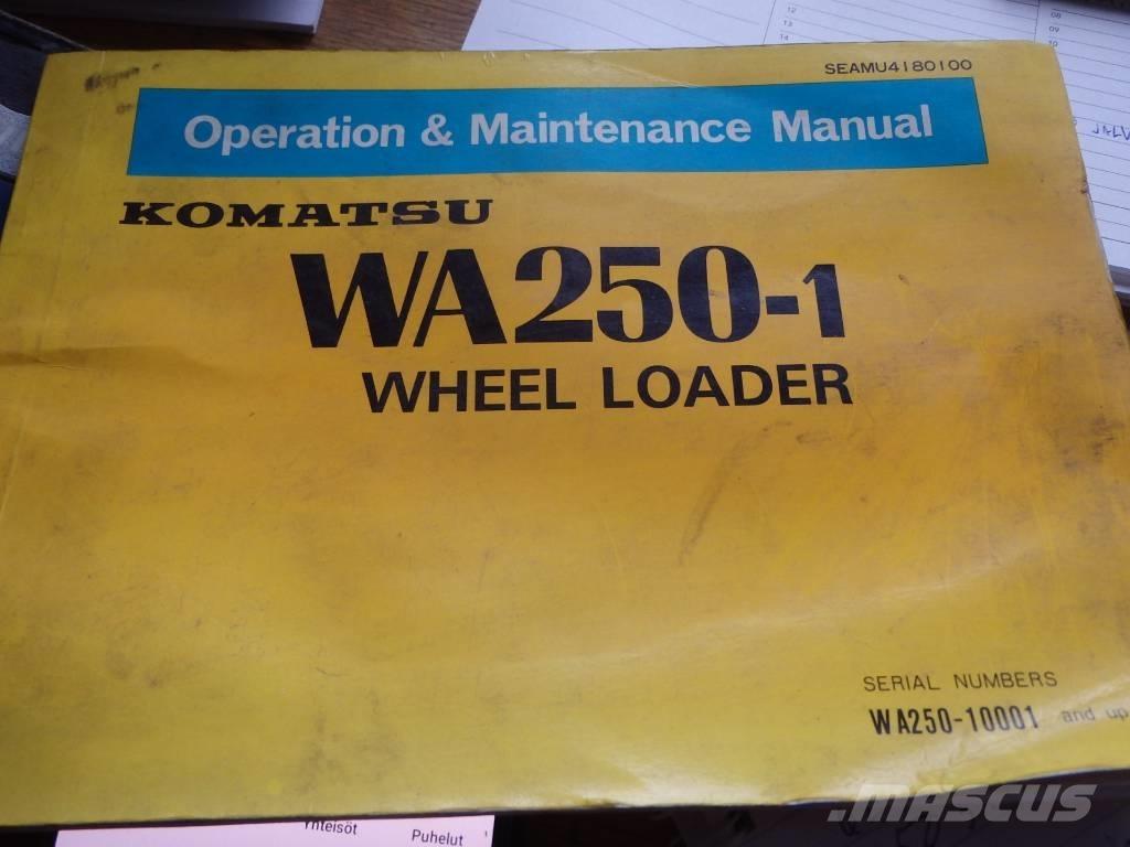 Komatsu WA 250-1 Læssemaskiner på hjul
