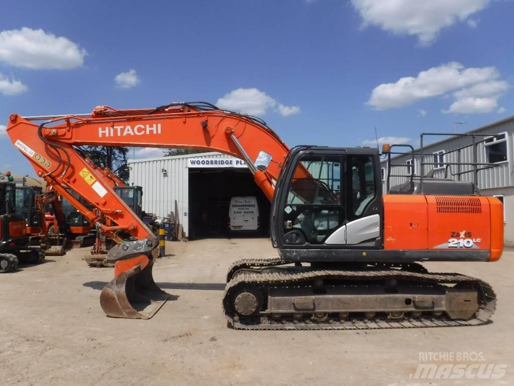 Hitachi ZX 210 LC-6 Gravemaskiner på larvebånd