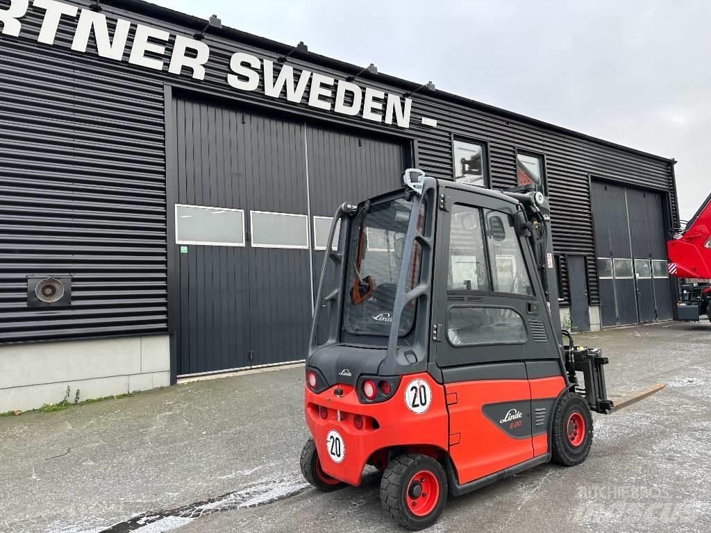 Linde E 20 El gaffeltrucks